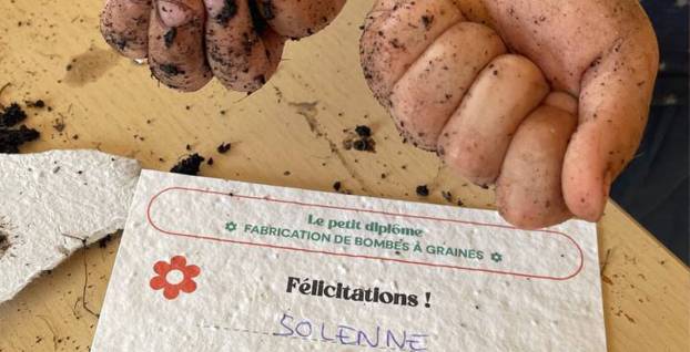 Atelier bombes à graines